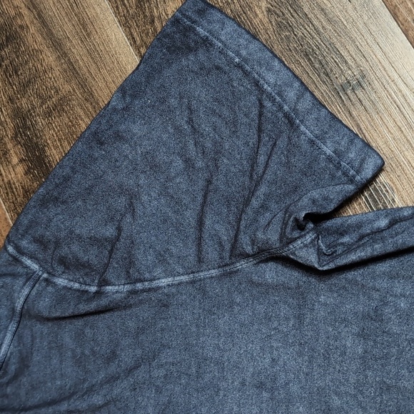 John Varvatos Burnout Polo Shirt Garment Dyed Size Large In Blue - Picture 4 of 10